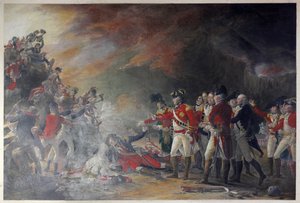 La salida hecha por la guarnición de Gibraltar en la mañana del 27 de noviembre de 1781 de after John Trumbull