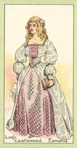 Lady Castlewood, Esmond de after Joseph Clayton Clarke