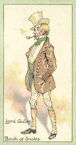 Lord Gules, Libro de Snobs de after Joseph Clayton Clarke