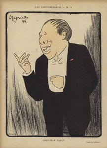 Coquelin Cadet, Ilustración para Le Rire