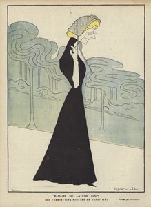 Madame De Latude (GYP), Ilustración para Le Rire