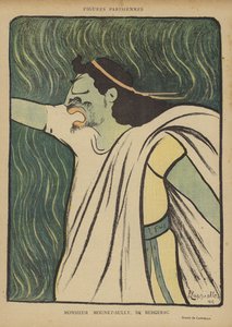 Mounet-Sully, Ilustración para Le Rire