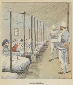 En el hospital de Ankaboka de after Louis Charles Bombled
