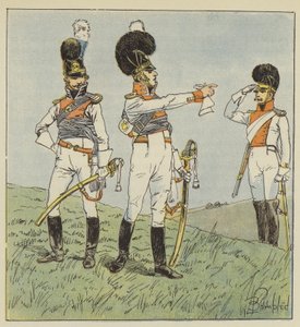 Coronel de chevau-legers, Oficial bávaro, Coronel de dragones