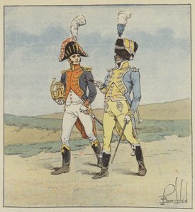 Guardia imperial, Músicos del 1er y 2º regimiento de granaderos