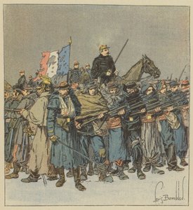 ¡Han salvado el honor! de after Louis Charles Bombled