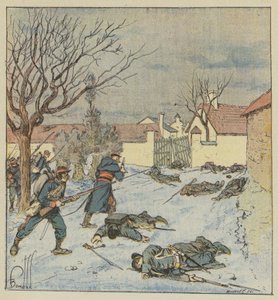 La división Peytavin en el ataque de Poupry