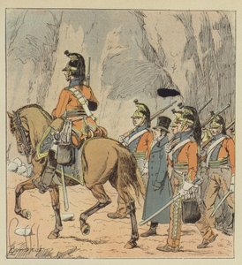 Las-Cases es retirado de Longwood de after Louis Charles Bombled
