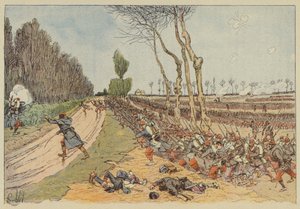 Los franceses toman el parque de Coulmiers