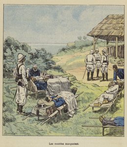 Faltaban los remedios de after Louis Charles Bombled
