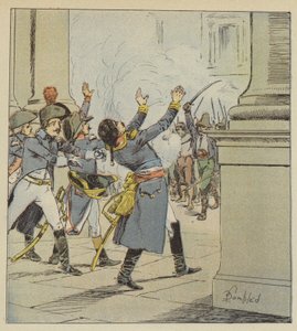 Muerte de Duphot de after Louis Charles Bombled