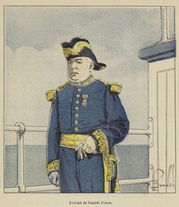 Retrato del almirante Pierre de after Louis Charles Bombled