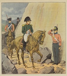 Paseo de Napoleón de after Louis Charles Bombled