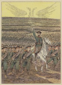 Ejército ruso de after Louis Charles Bombled