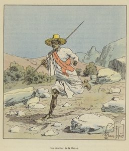 Un mensajero de la Reina de after Louis Charles Bombled