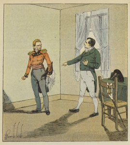 ¡Su nación, su gobierno, usted mismo serán cubiertos de oprobio por mi causa! de after Louis Charles Bombled