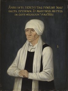 Margareta Lutero, c.1700 de after Lucas Cranach the Elder