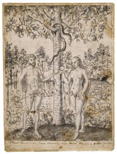 La caída del hombre de after Lucas Cranach the Younger