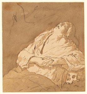 Santa María Magdalena en éxtasis de after Michelangelo Merisi da Caravaggio