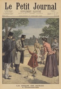 El Shah de Persia en Francia de after Oswaldo Tofani