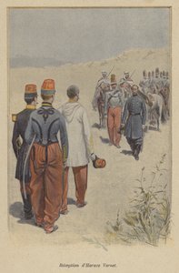 La recepción de Horace Vernet de after Paris
