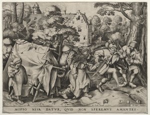 The Wedding of Mopsus and Nisa de after Pieter Bruegel