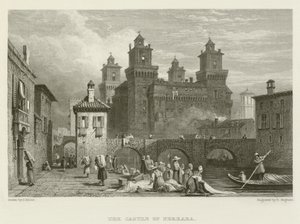 El Castillo de Ferrara de Samuel (after) Prout