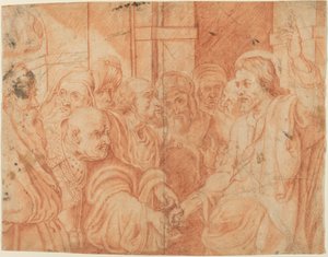 El Dinero del Tributo de after Sir Peter Paul Rubens
