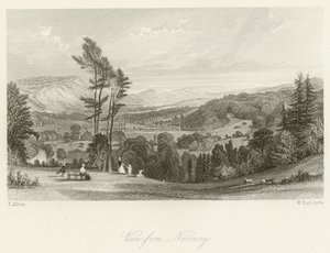 Vista desde Norbury de after Thomas Allom
