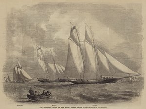 La Regata de Goletas del Royal Thames Yacht Club de after Thomas Harrington Wilson