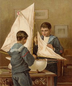 Preparándose para el mar de after William Henry James Boot