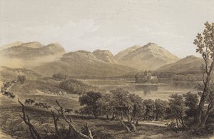 Castillo de Kilchurn de after William Leighton Leitch