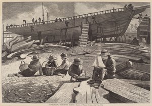 Construcción de barcos, Puerto de Gloucester