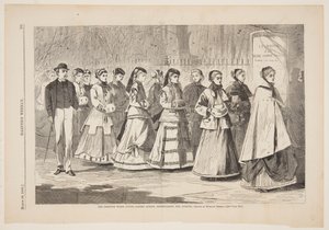 El Paseo Matutino – Escuela de Señoritas Paseando por la Avenida