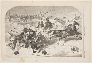 La temporada de trineo – El vuelco de Winslow Homer