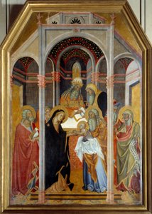Presentación en el Templo de also Manfredi de Battilori Bartolo di Fredi