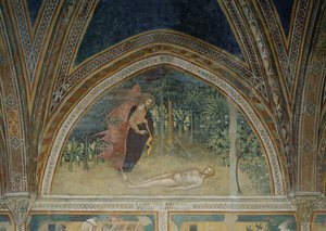 La creación del hombre de also Manfredi de Battilori Bartolo di Fredi