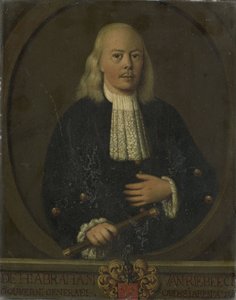 Retrato de Abraham van Riebeeck, Gobernador General de las Indias Orientales Holandesas de anonymous (copy after)