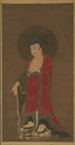 Buda Amitabha desciende de su Tierra Pura