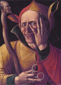 Holandés:  Lachende nar Laughing Jester de anonymous 