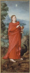 Francés: Saint Jean à Patmos de anonymous 
