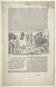 Dante y Virgilio con la visión de Beatriz de attributed to Baccio Baldini (Italian, c. 1436 1487)