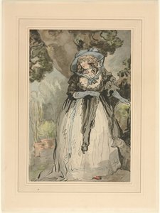 Sra. Samuel Howitt (nacida Elizabeth Rowlandaon) de attributed to George Murgatroyd Woodward