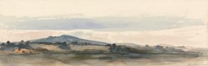 Bardon Hill, Bosque de Charnwood, Leicestershire de attributed to Peter DeWint