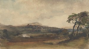 Middleham, Yorkshire de attributed to Peter DeWint