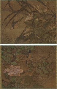 Aves y flores de attributed to Sesshū Tōyō