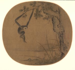 Swinging Gibbon de attributed to Xia Gui