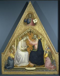 La coronación de la Virgen de c.1370 1425 Lorenzo Monaco