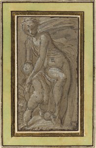 Desnudo con putto de called Bertoia Jacopo Zanguidi