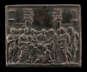 El sacrificio de un cerdo de called Riccio Andrea Briosco